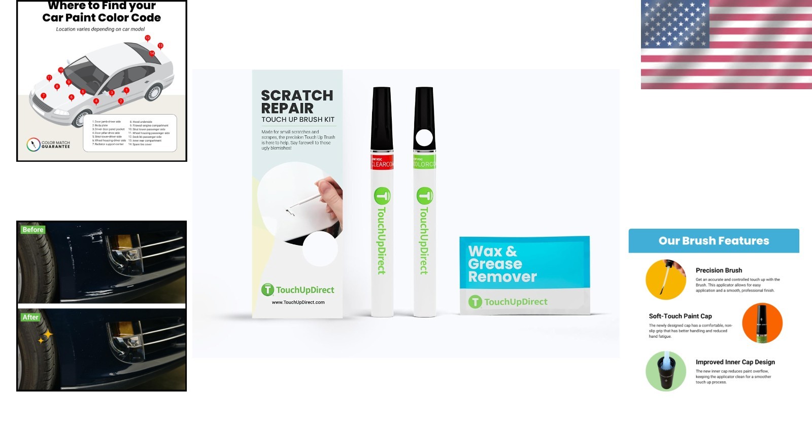Mercedes-Benz Arctic White Scratch Repair Kit
