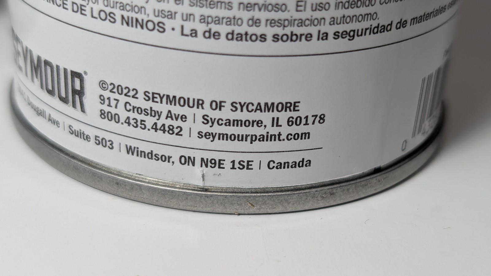 Seymour Spruce Lacquer Spray Paint Gloss Black 12 oz 2 Cans Lot SAFE ON PLASTIC
