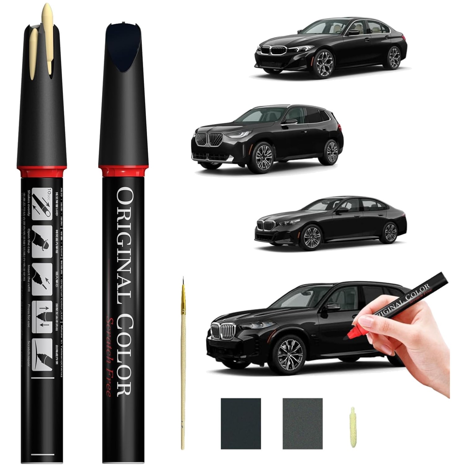 BMW Green Touch Up Paint Pen – High-Gloss Finish, Waterproof