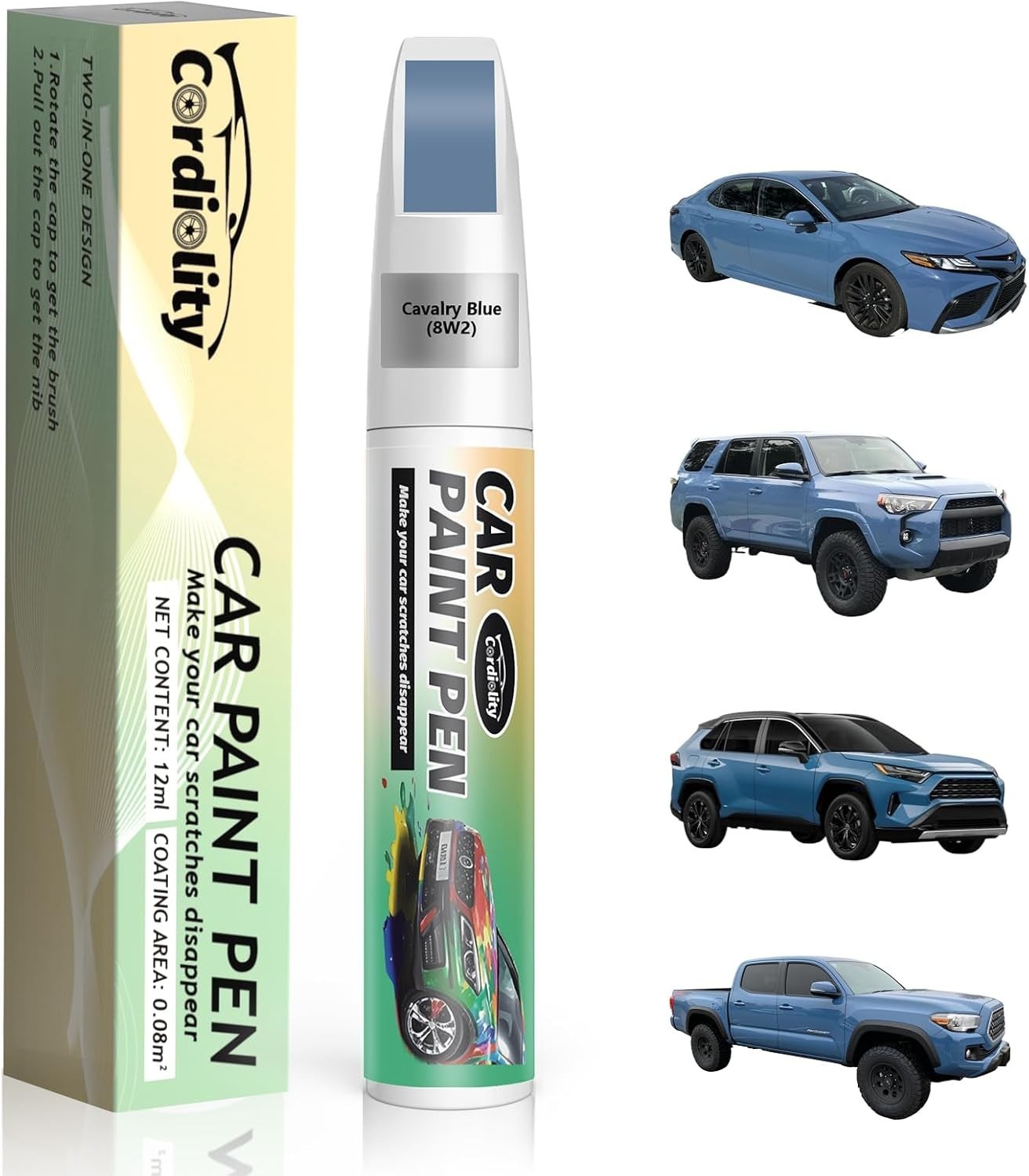 Cavalry Blue Automotive Scratch Repair Pen for Toyota – Rust Resistant & Fast