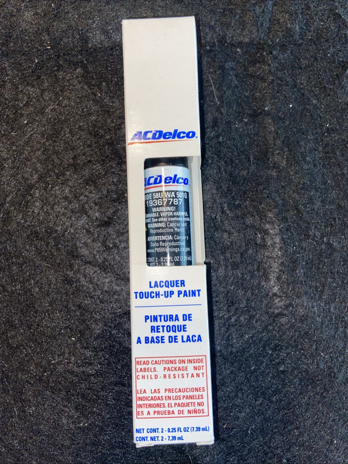 ACDelco 19367787 Touchup Paint. Carbon Flash Metallic. GM OEM