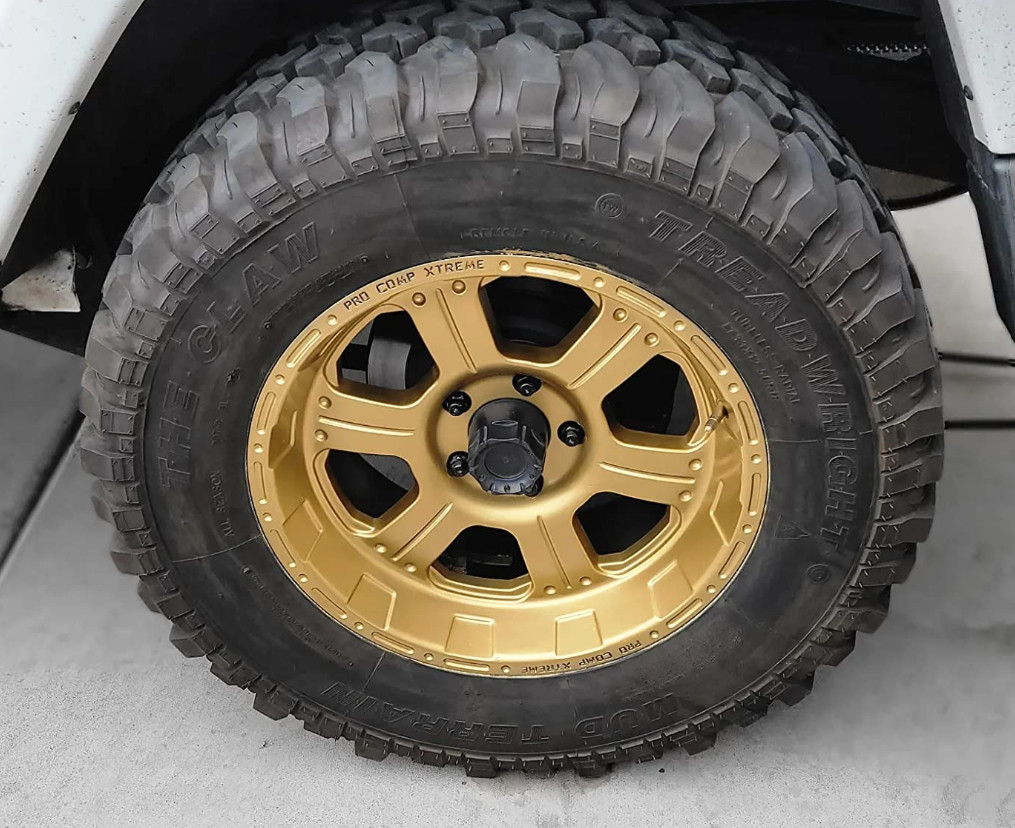 Gold Wheels Spray Paint Rims Steel Aluminum Alloy Plastic Metallic Coating 2Cans