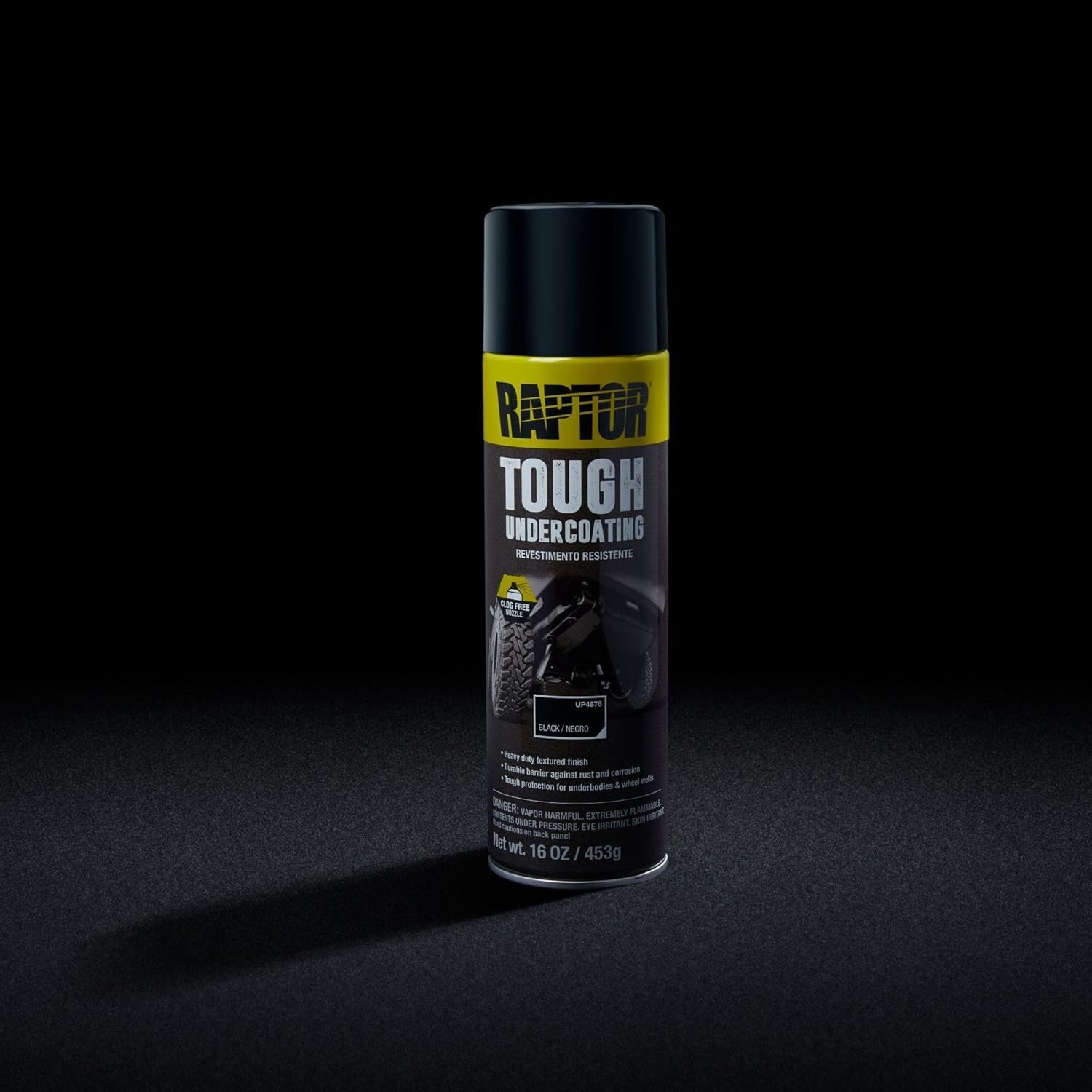 Tough Undercoating Spray 16 oz – Heavy Duty Rust & Stone Damage Protection fo…