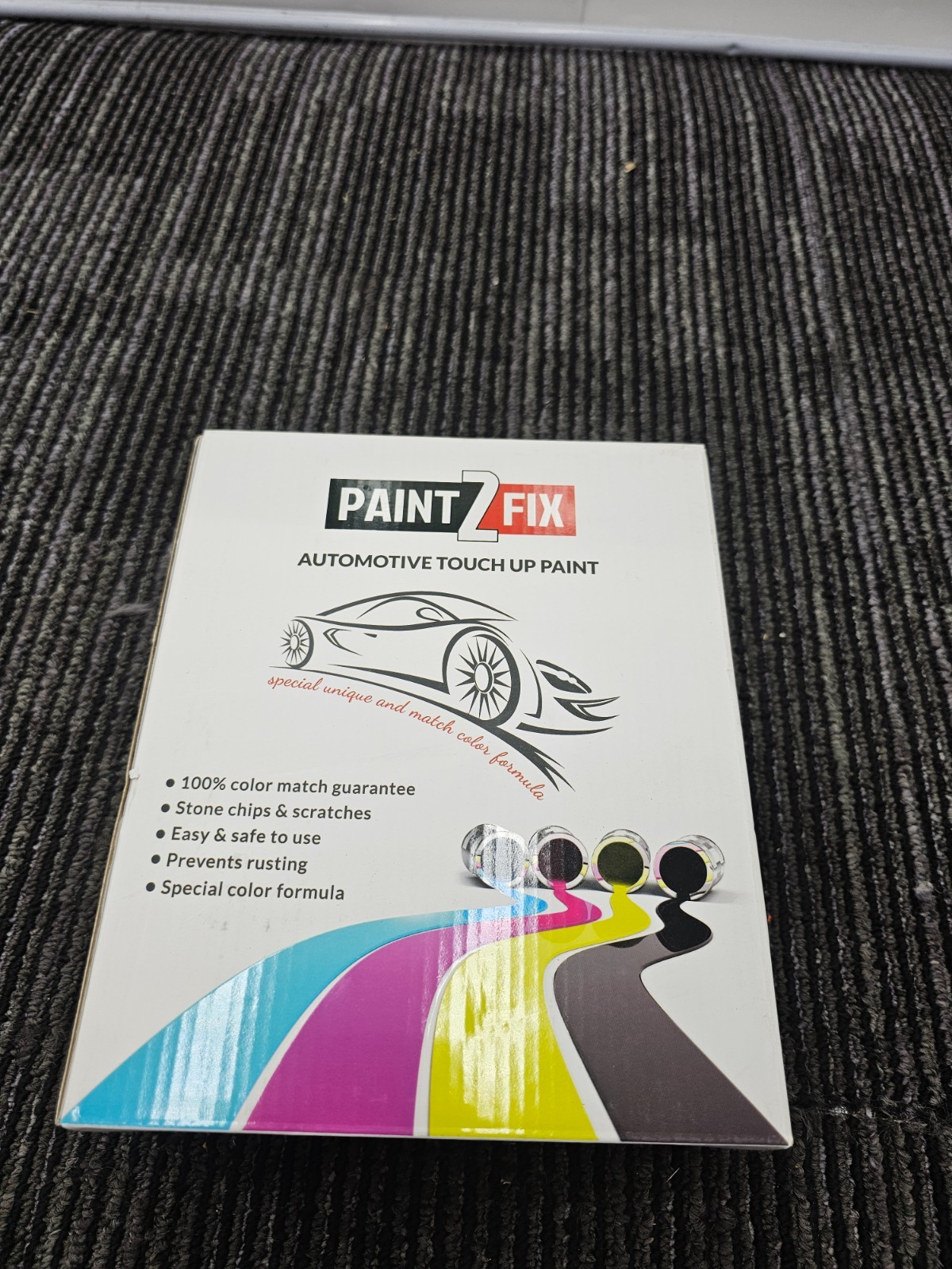 Paint2Fix Automotive Touch Up Paint 100% Color Match Easy and Safe to Use