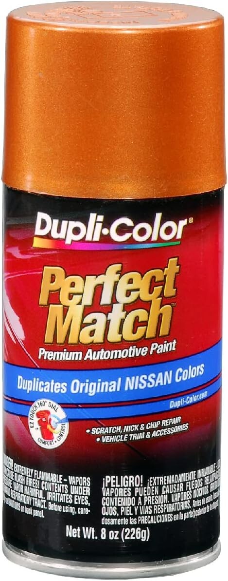 Duplicolor BNS0503 Perfect Match Nissan Orange Mist Metallic 014 – 8oz – 2 PACK
