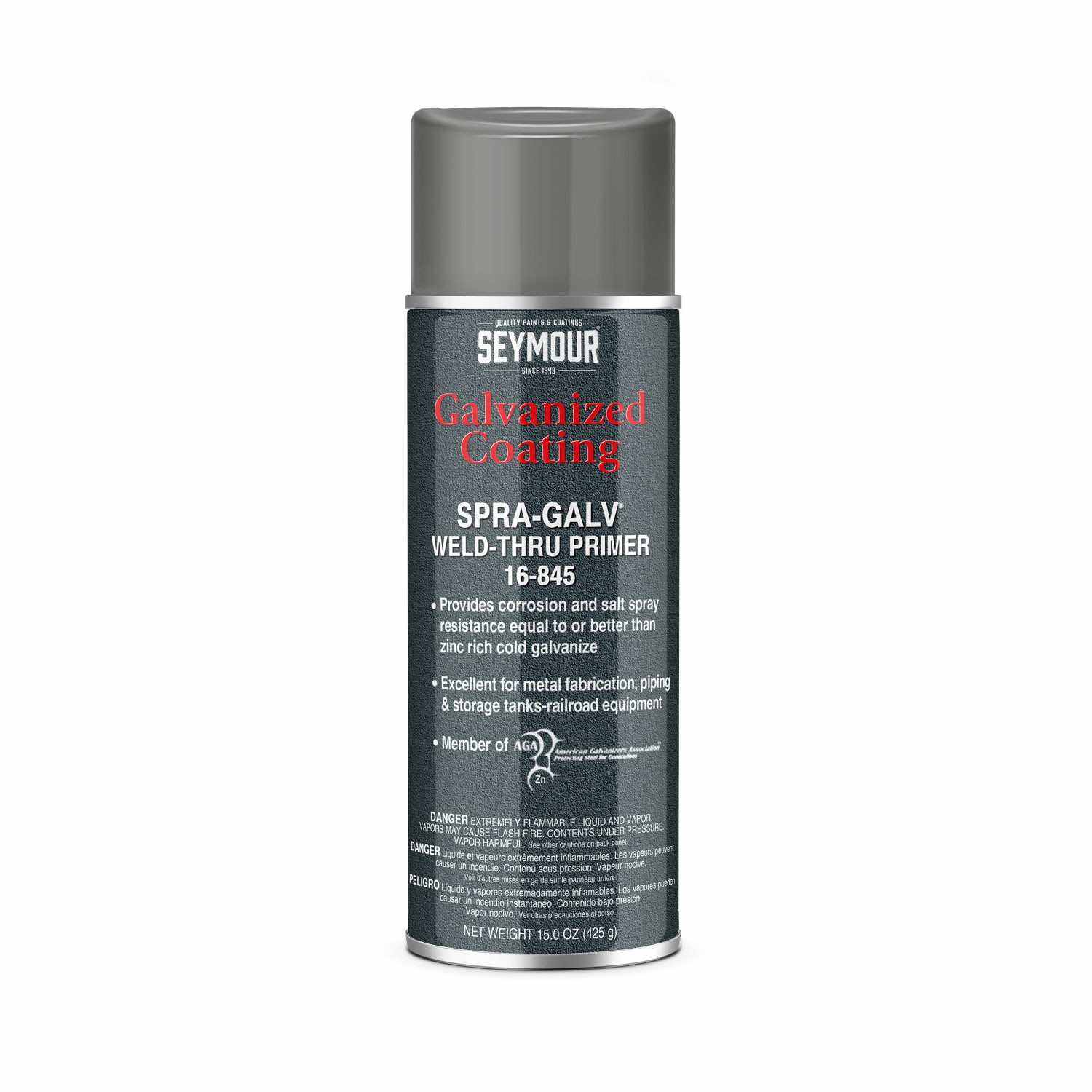 Seymour 16-845 Galvanized Coating, Zinc Rich Weld Thru Primer (15 oz)