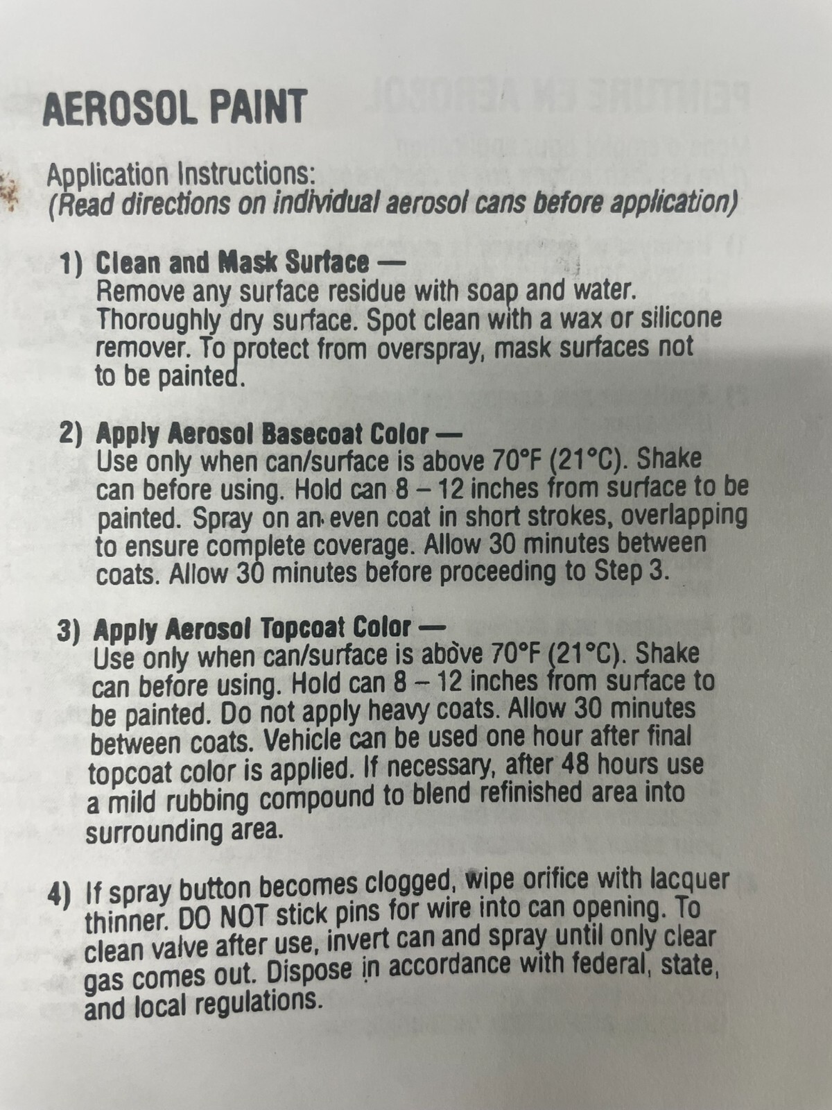 GM ACDelco Cherry Pop Paint 5oz Spray Code GSK WA 252FBC & Top Clear Coat