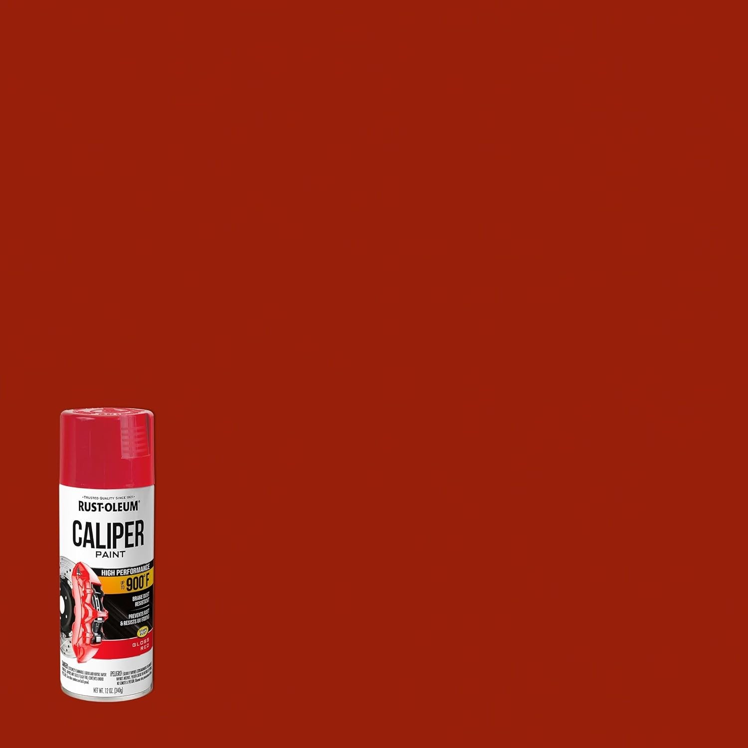 Rust-Oleum 251591 Caliper Spray Paint, 12 oz, Red 12 Ounce (Pack of 1),