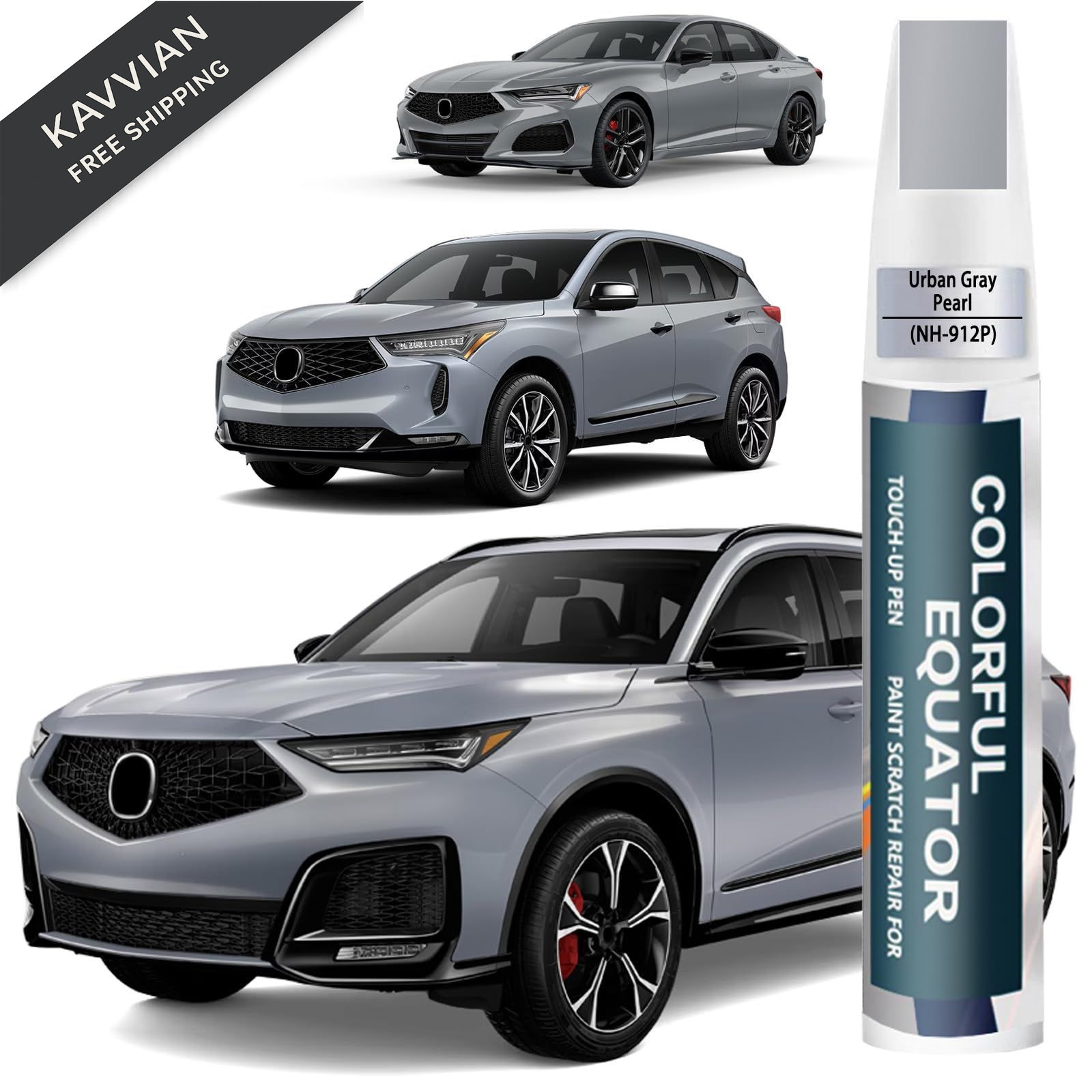 0.4 Fl Oz (Pack of 1), Urban Gray Pearl(NH-912P) for 2025 MDX/2024 MDX/2025…