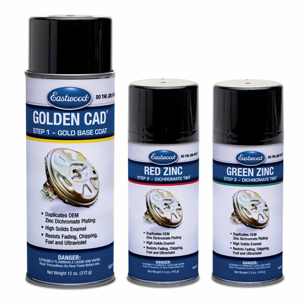 Eastwood Golden CAD Complete 3-Step Spray Aerosol Kit 19 oz Total Equipment Part