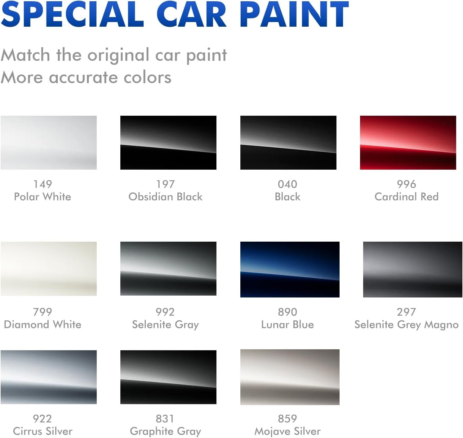 799 Diamond White Touch-Up Paint for Mercedes-Benz – Fast & Easy Scratch Repair