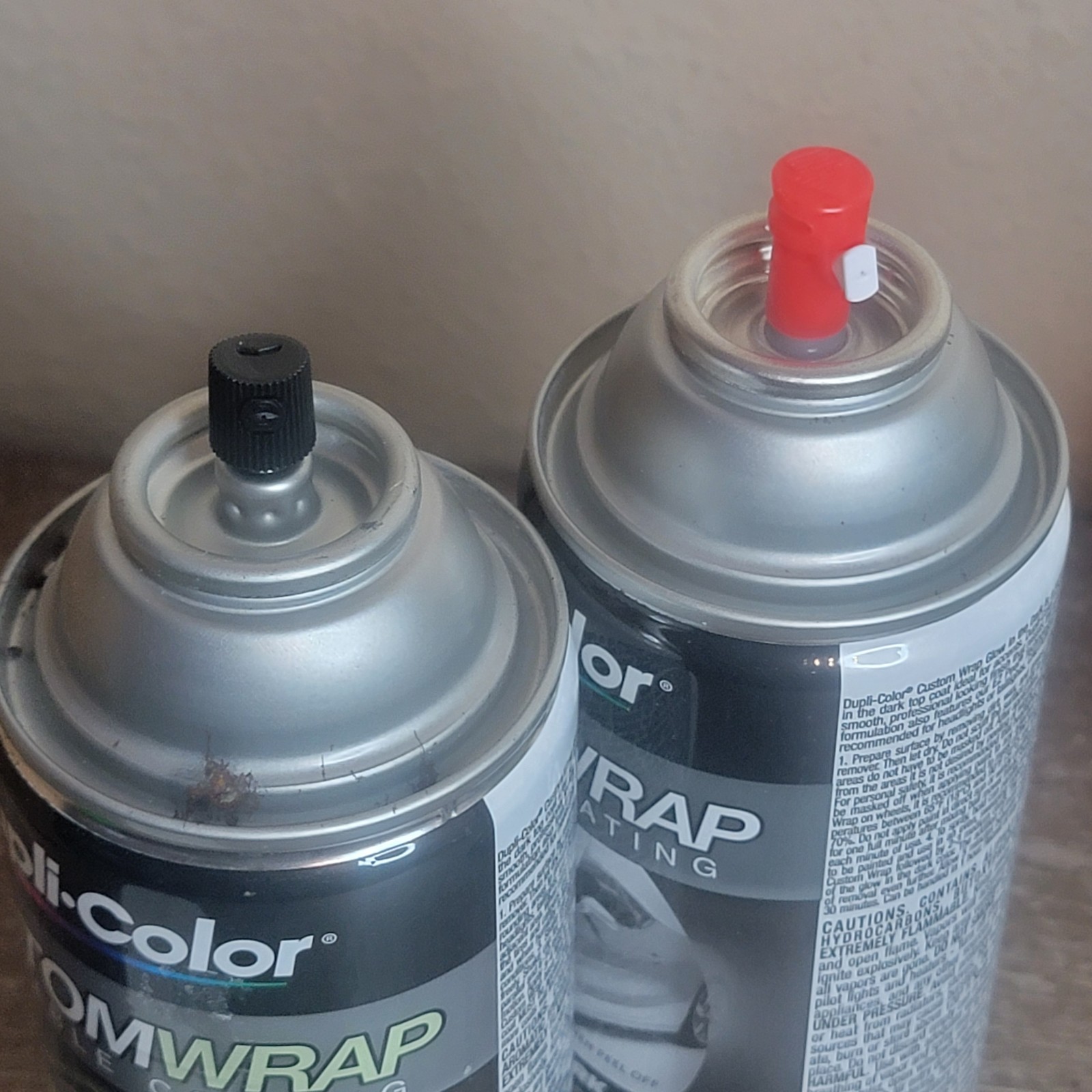 Duplicolor (CWRC871) Custom Wrap Glow in the Dark Green Kit – Removable Coating