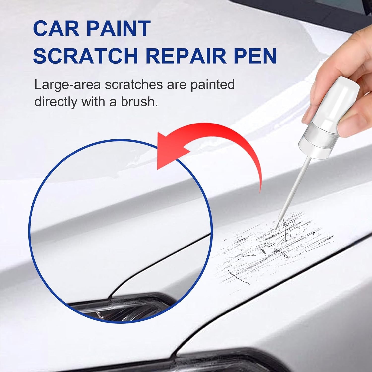 Mercedes-Benz Polar White 149/9149 Touch Up Paint – Quick-Dry, Chip Resistant