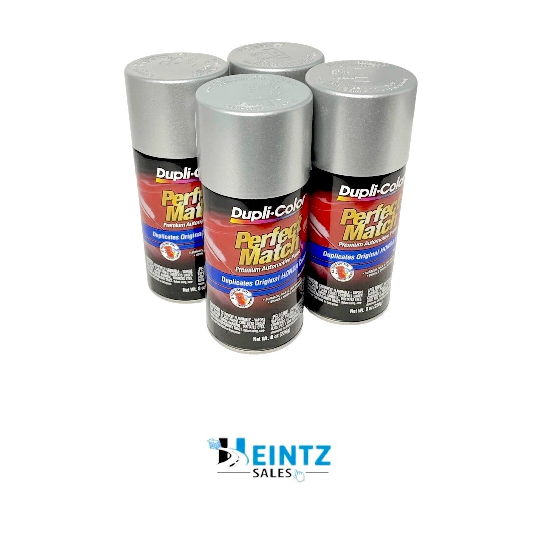 Duplicolor BHA0987 Perfect Match Honda Alabaster Silver Metallic NH700M – 4 PACK