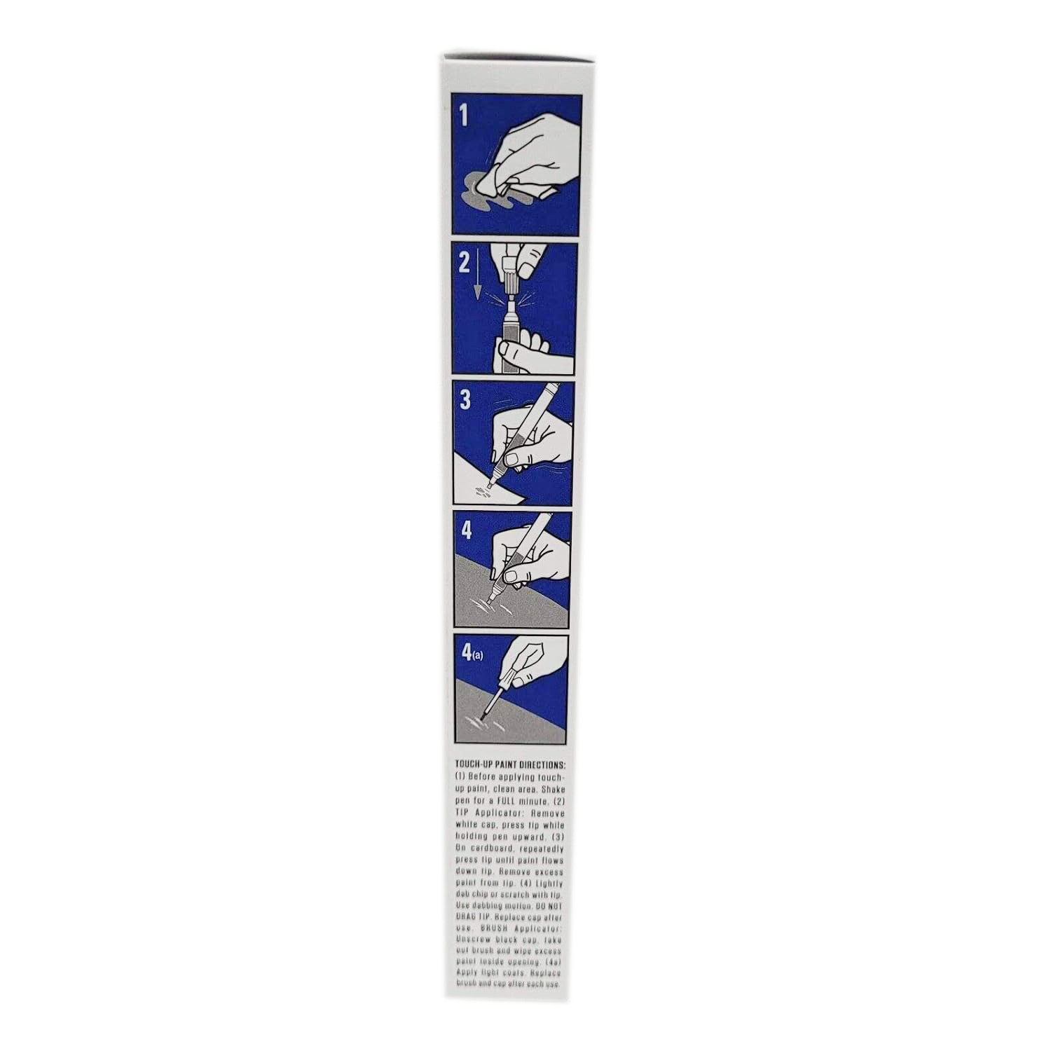 NEW 5-in-1 Dodge,Ram,Jeep, Chrysler WHITE (PW3) MOPAR Touch Up Paint 68623530AA