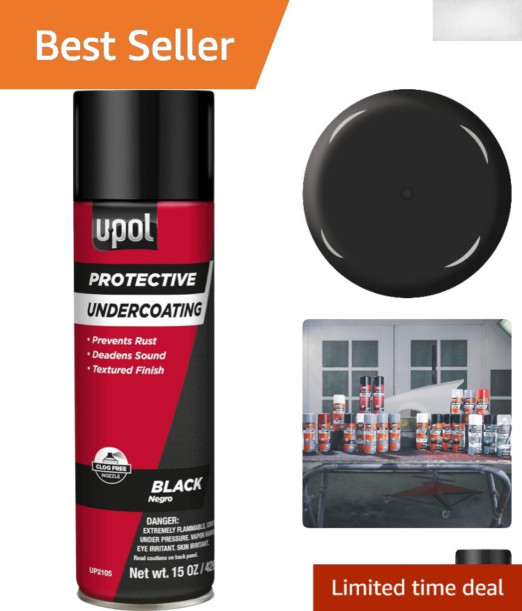 Vehicle Protection Spray – 15 oz Anti-Rust Coating for Metal & Plastic