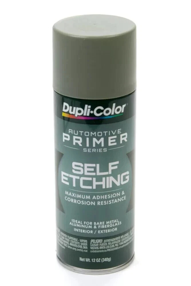 Dupli-Color Paint Self-Etching Primer Flat Green 12 oz Aerosol