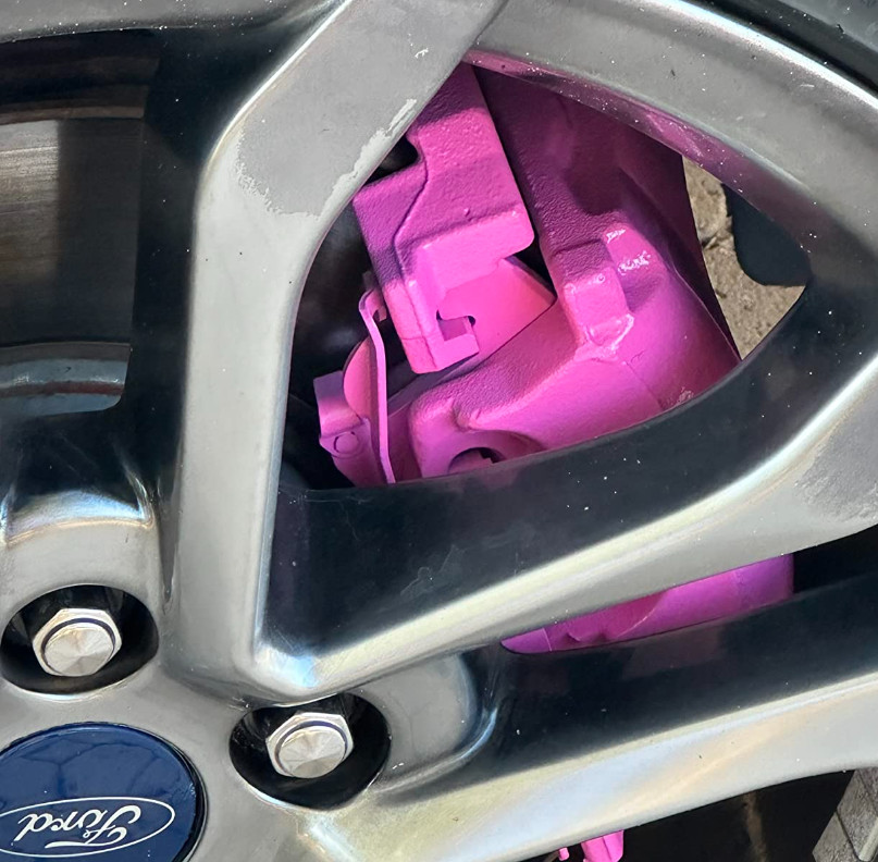 6PK Pink Spray Paint Wheels Rim Valve Cover Engine Caliper High Heat Coating