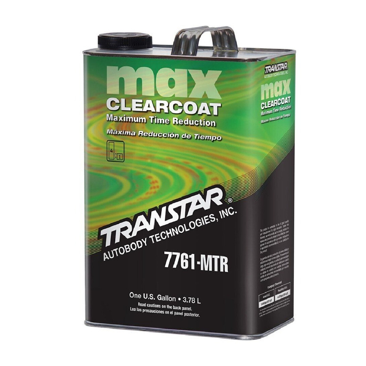 Transtar Autobody Products 7761MTR – MAX 7761-MTR Clearcoat – 1 Gallon Can – 4:1