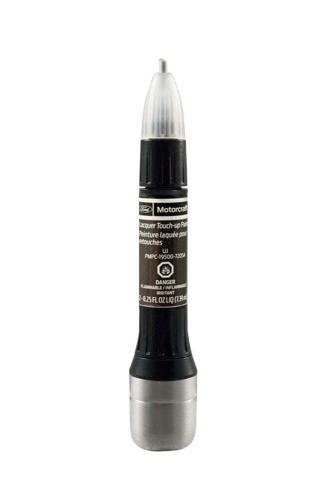 Genuine Ford Motorcraft Touch Up Paint Bottle Sterling Gray Grey UJ & Clear Coat