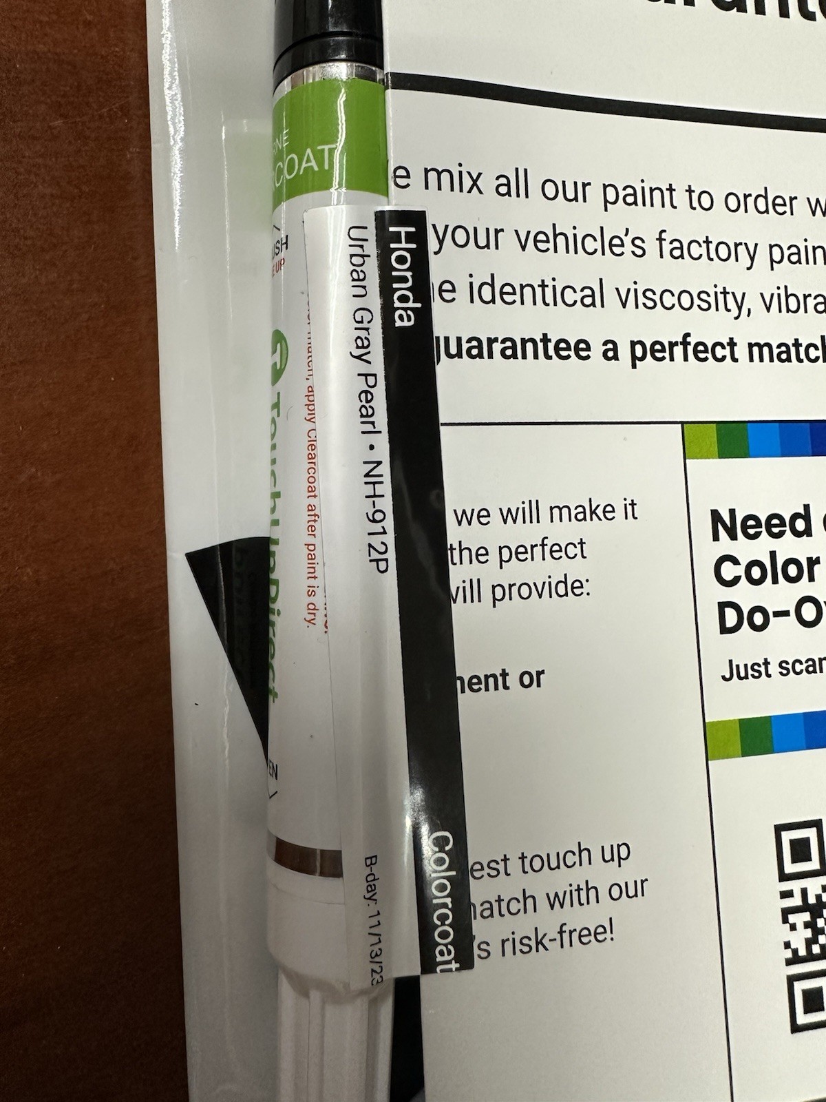 Paint Pen Brush For Honda Urban Gray Pearl NH-912P