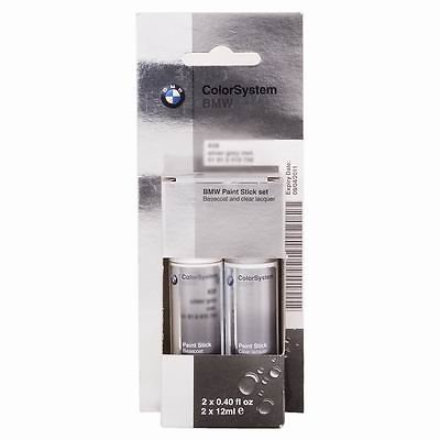 BMW Factory Touch-Up Paint Graphite Metallic Silver Grey Genuine