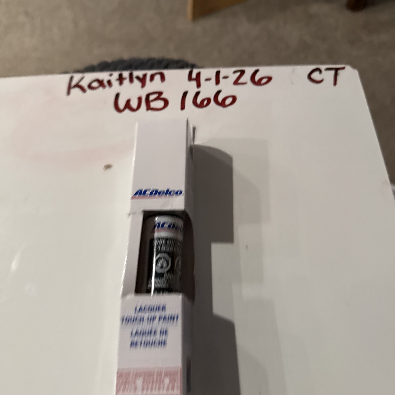 GM 19328528 Four In One Touch Up Paint Tube Genuine ACDelco