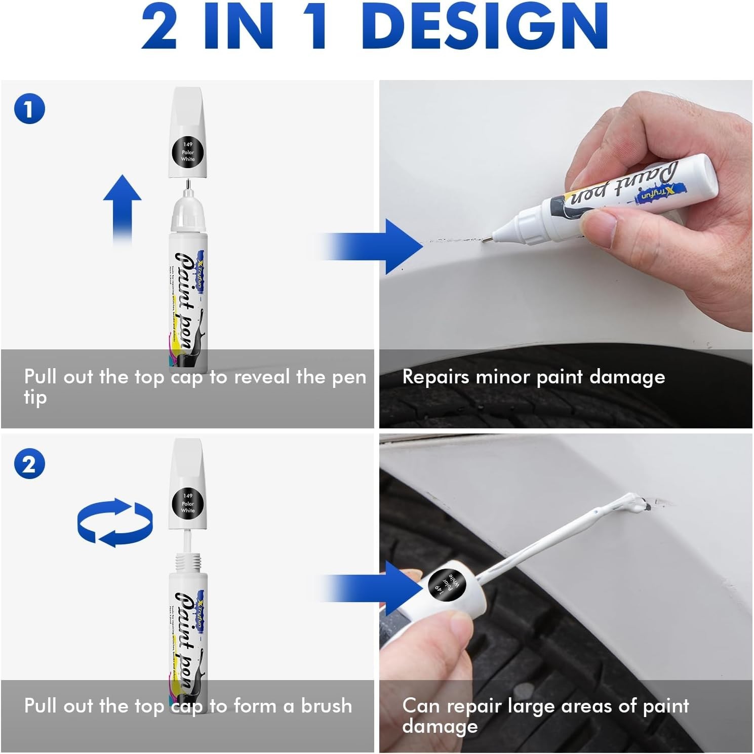 799 Diamond White Touch-Up Paint for Mercedes-Benz – Fast & Easy Scratch Repair