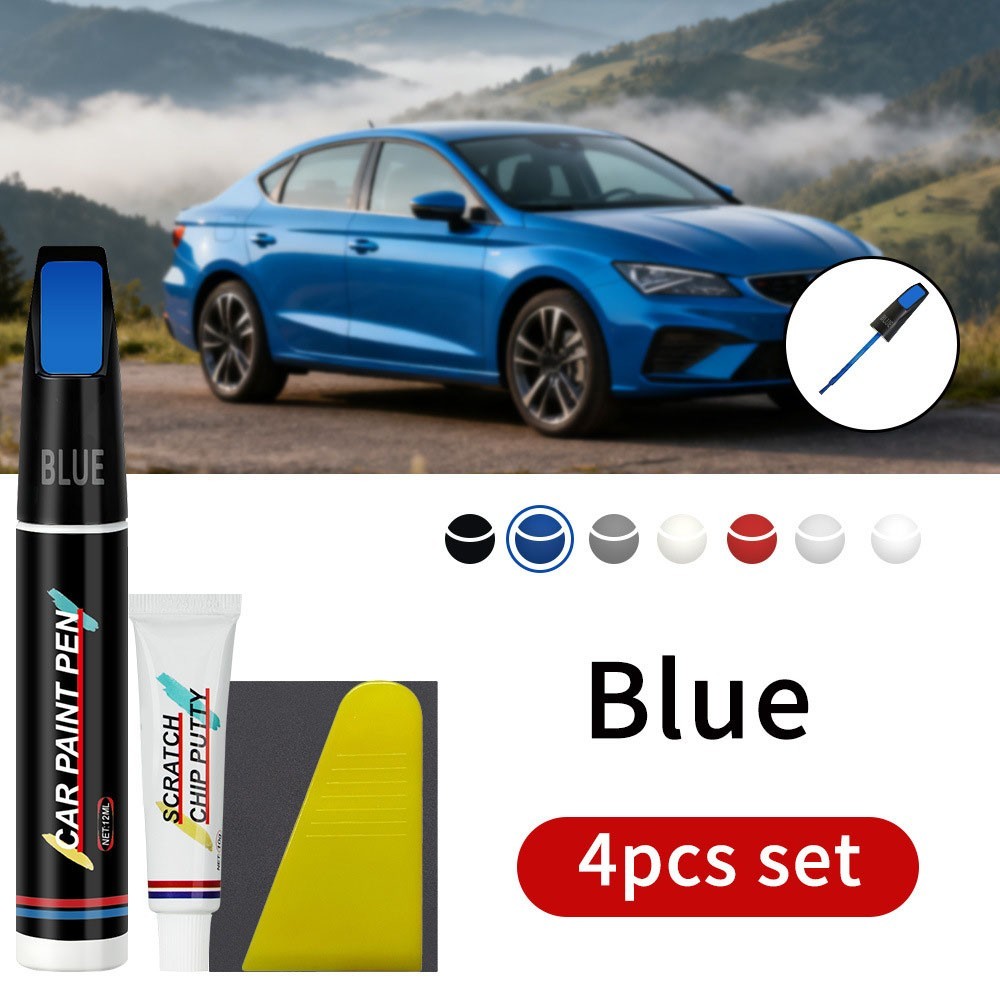 Touch Up Paint Pen for Car For Scratches Chips Repair 12ml for multi Color