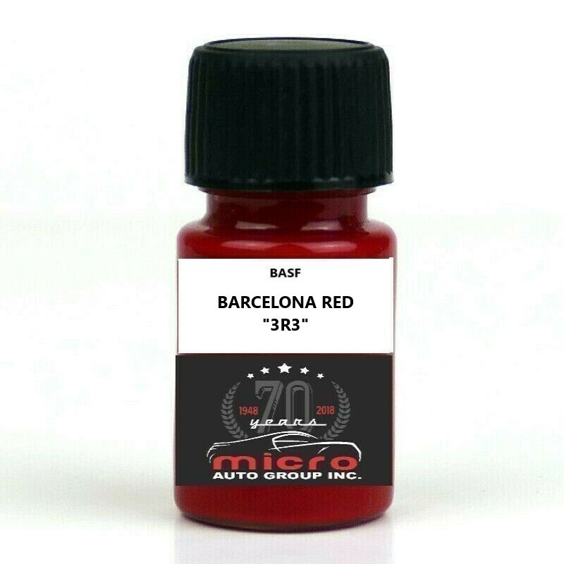 Touch up Paint Kit With Brush 2 Oz For Toyota Barcelona Red 3R3 SHIPS TODAY