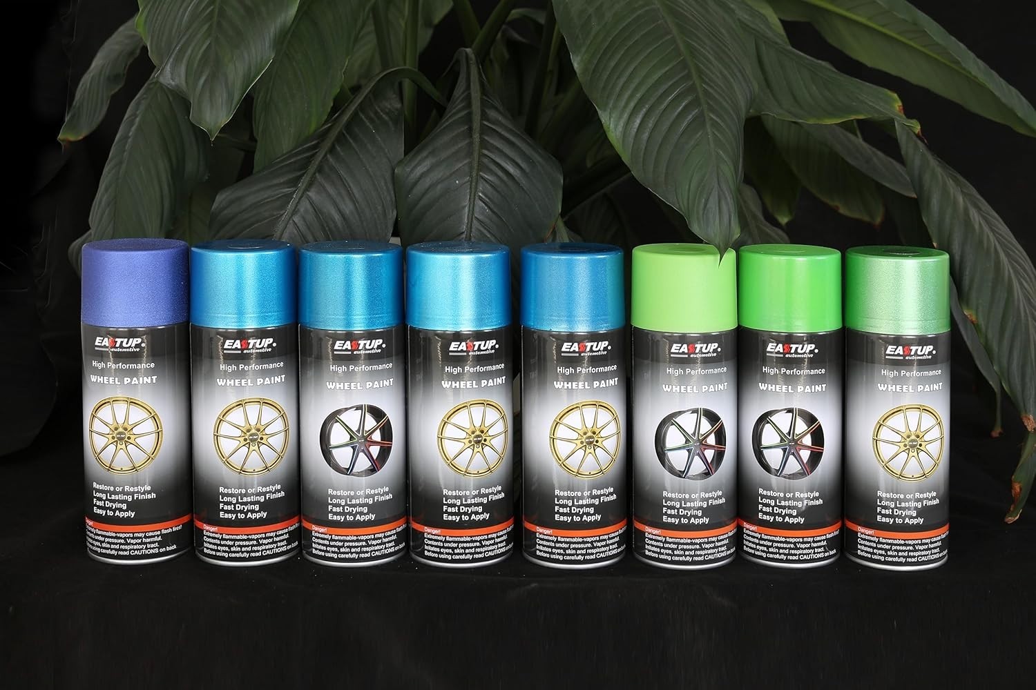 10 oz Satin Black Wheel Paint – Fade Resistant & Quick Drying Coating