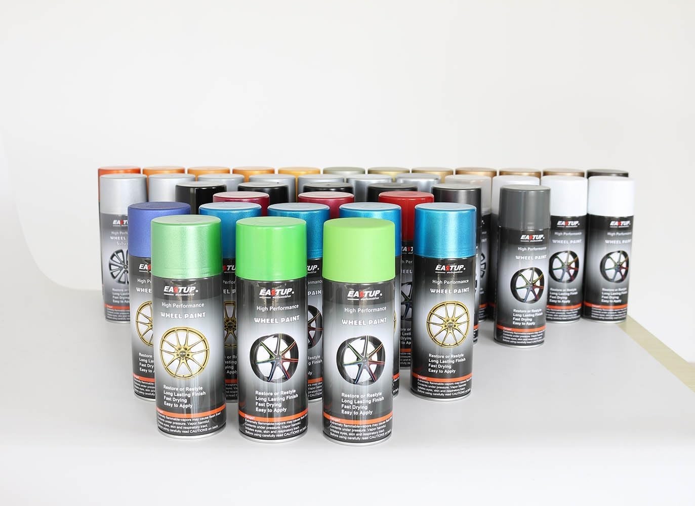Flash Silver Wheel Spray Paint – Brilliant Metallic Finish 12.8 Fl Oz