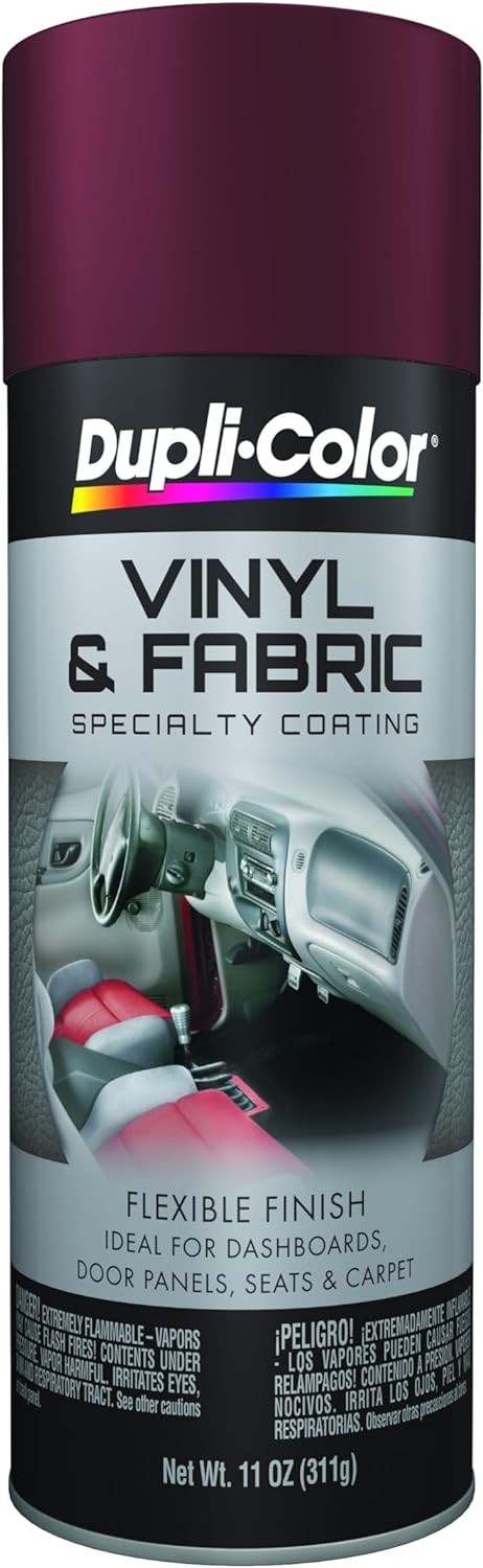 Dupli-Color HVP110 Vinyl and Fabric Coating 11 Ounce (Pack of 1), Burgundy