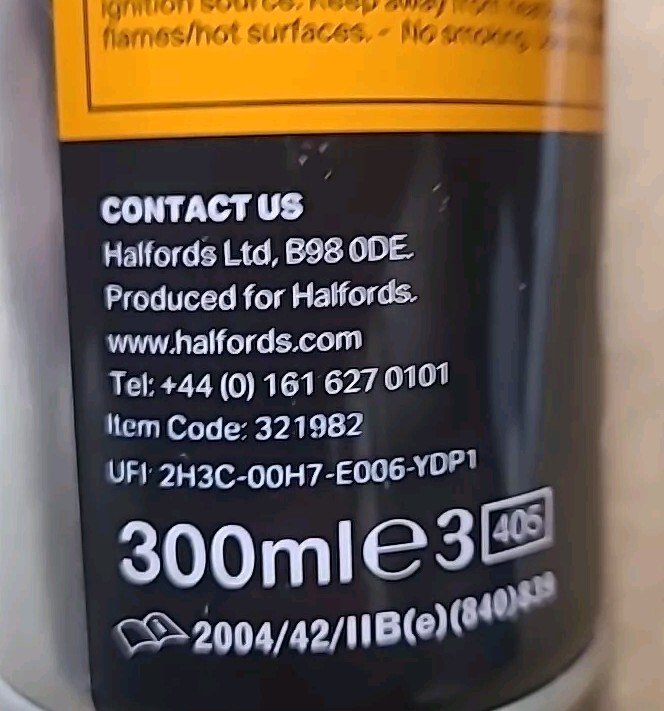 MERCEDES TENORIT GREY METALLIC SPRAY PAINT 300ML 2x CANS HALFORDS