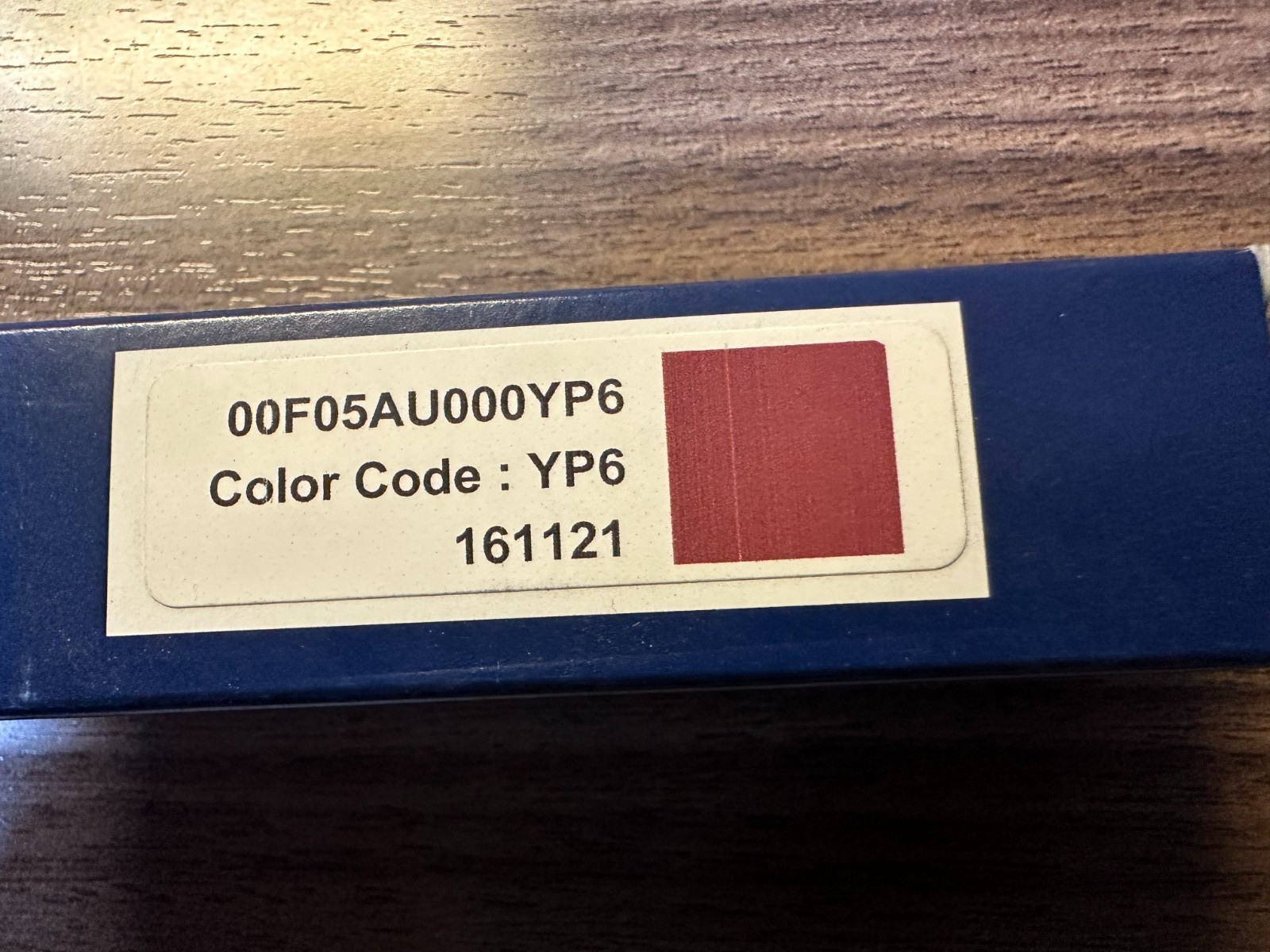 NEW OEM HYUNDAI Touch Up Paint Pen – Paint code “YP6” “Red Crimson Metallic”