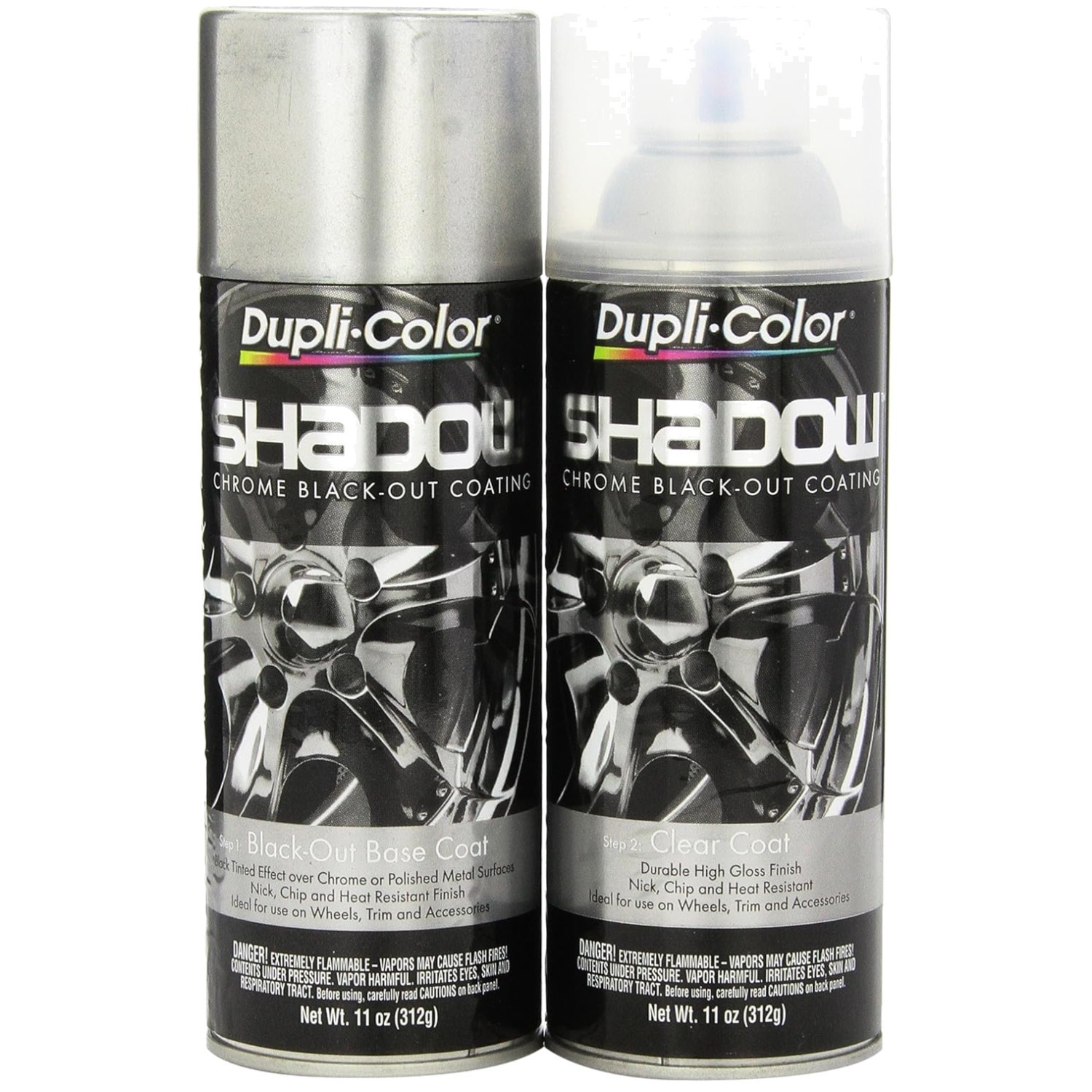 Professional Shadow Chrome Black-Out Paint