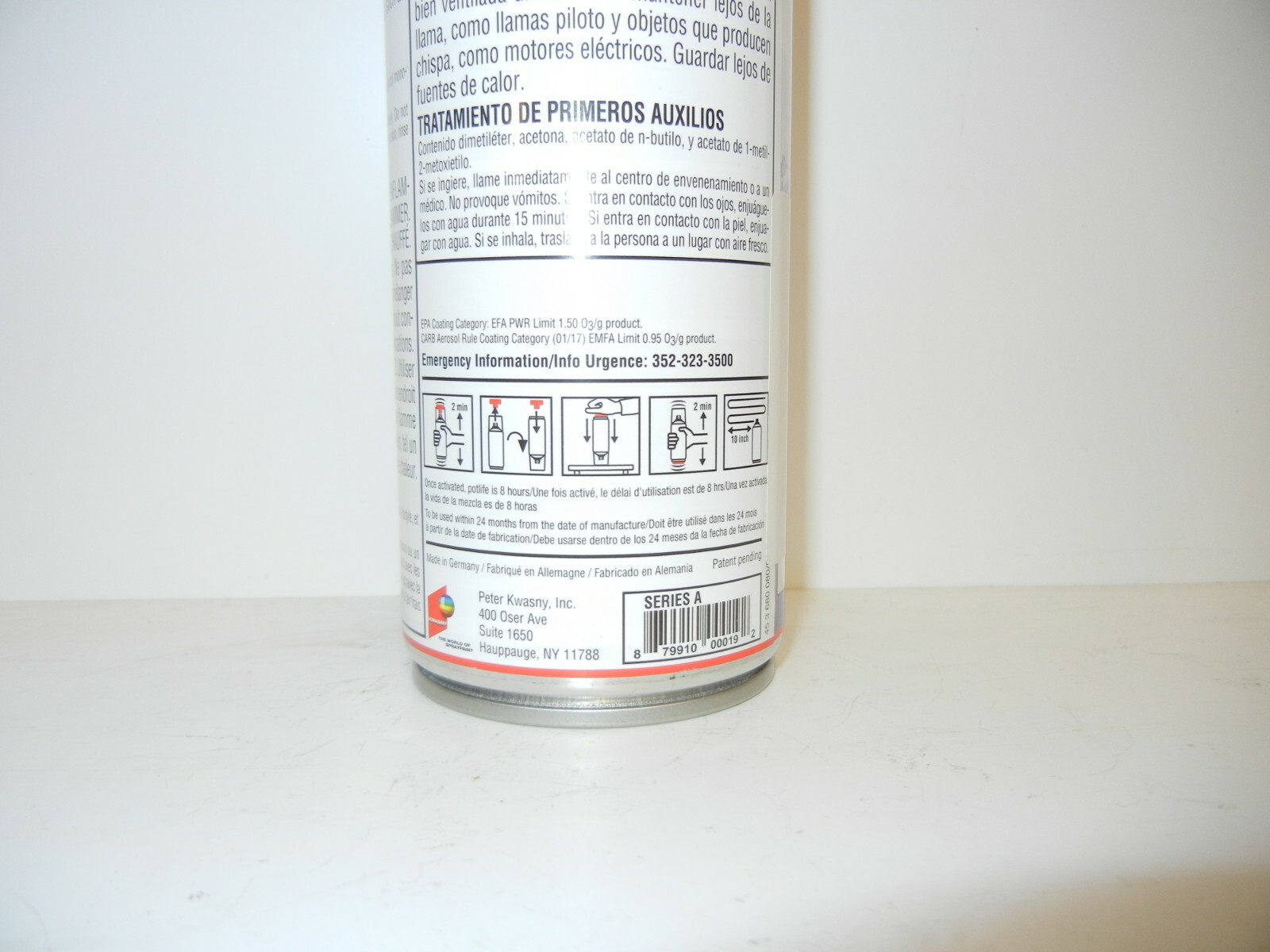 Spray Max 2K High Gloss Urethane touch up paint code 040 White for Toyota Camry