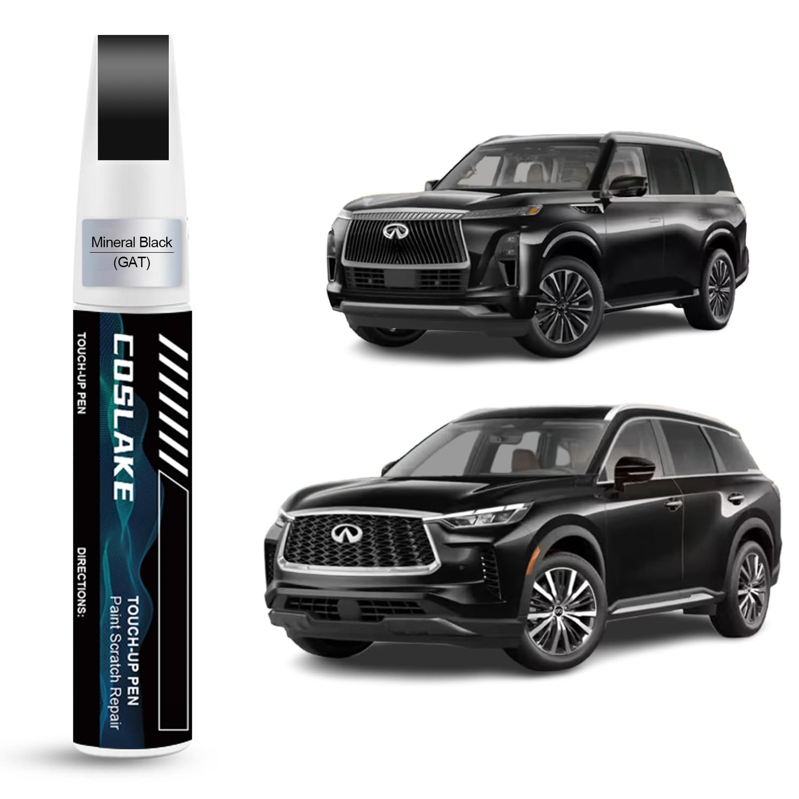 Touch Up Paint for Infiniti QX60/QX80 2025 Mineral Black GAT Pen