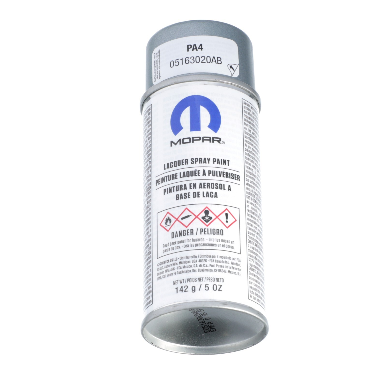 JEEP DODGE CHRYSLER RAM PA4 TOUCH UP SPRAY PAINT OEM MOPAR 5163020AB