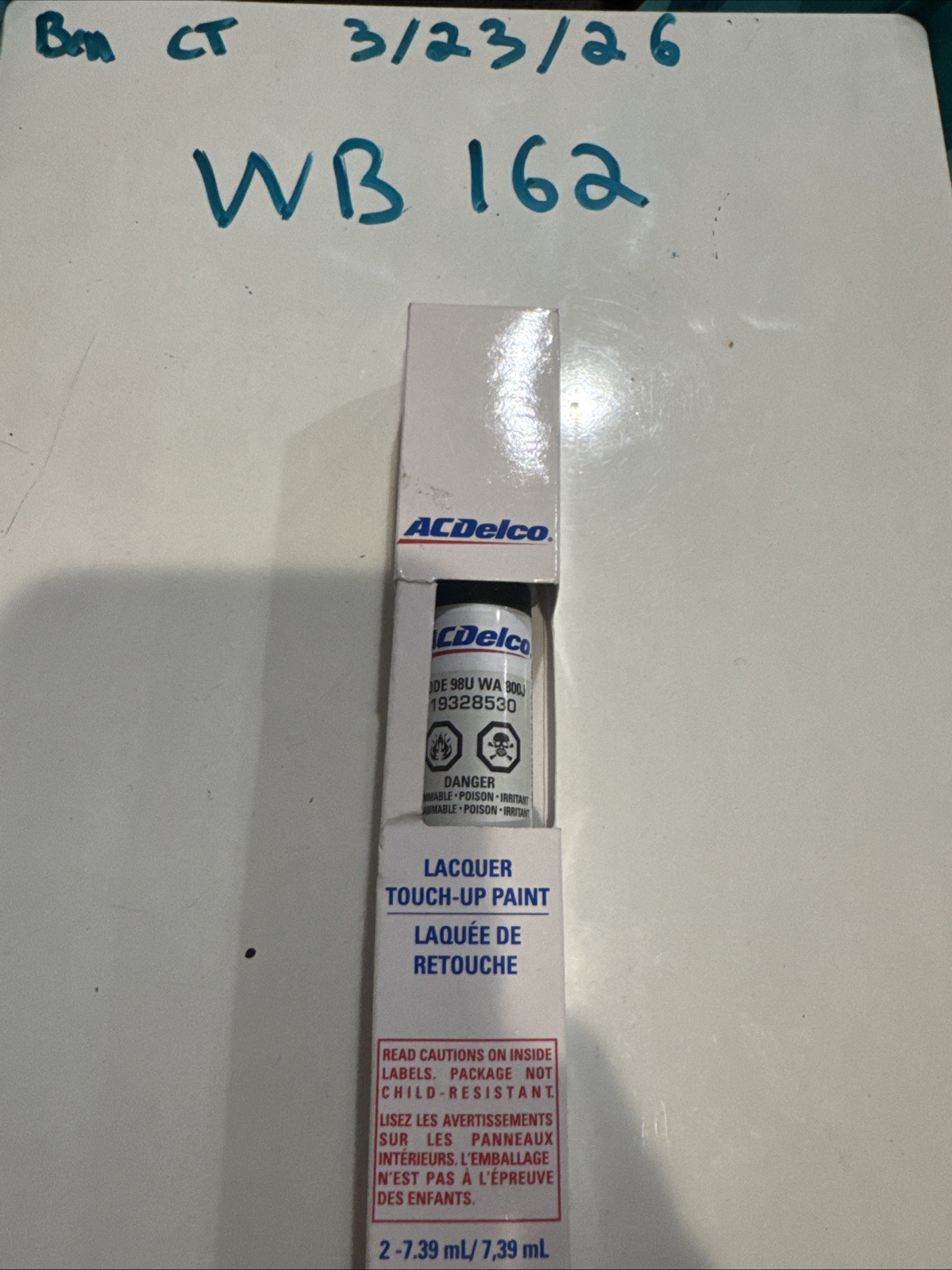 Gm 19328530 Four In One Paint Touch Up Genuine General Motors ACDelco