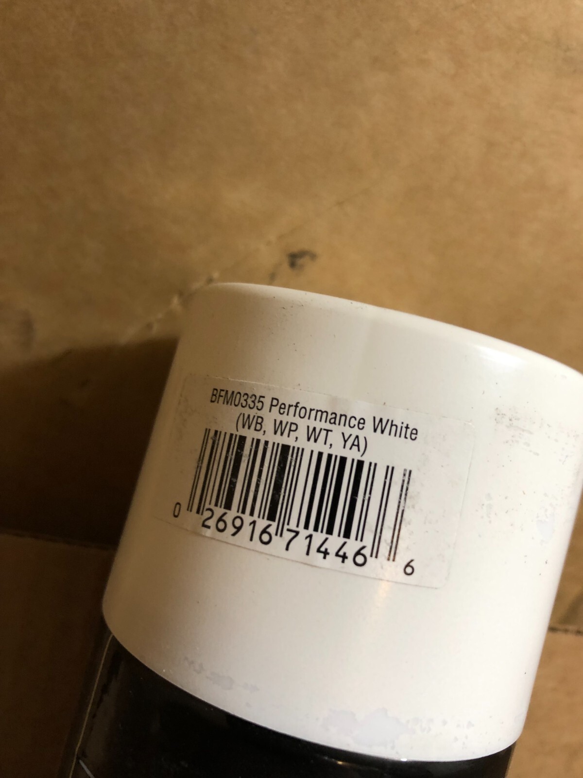 Duplicolor BFM0335 Perfect Match Ford Performance White 8 oz BOX OF 6x