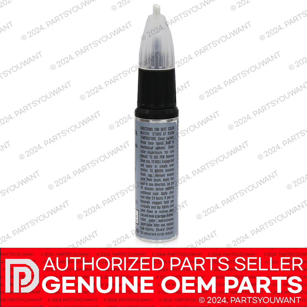 GENUINE Toyota Lexus OEM Touch Up Paint 00258-001D6-21 – Silver Sky Metallic 1D6