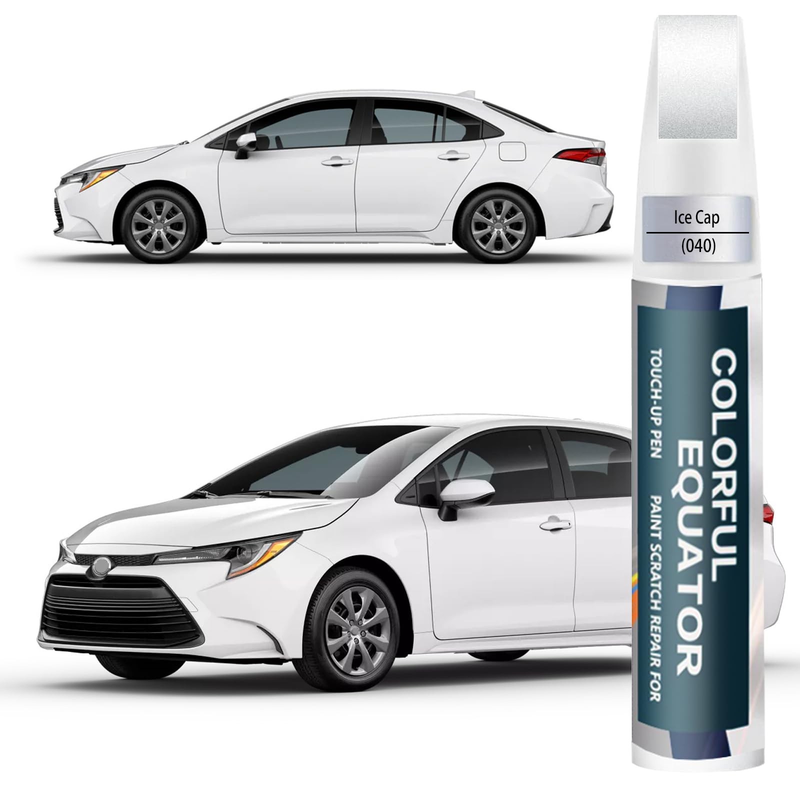 0.4 Fl Oz (Pack of 1), Ice Cap/Super White(040) for 2024 RAV4/2024 RAV4…