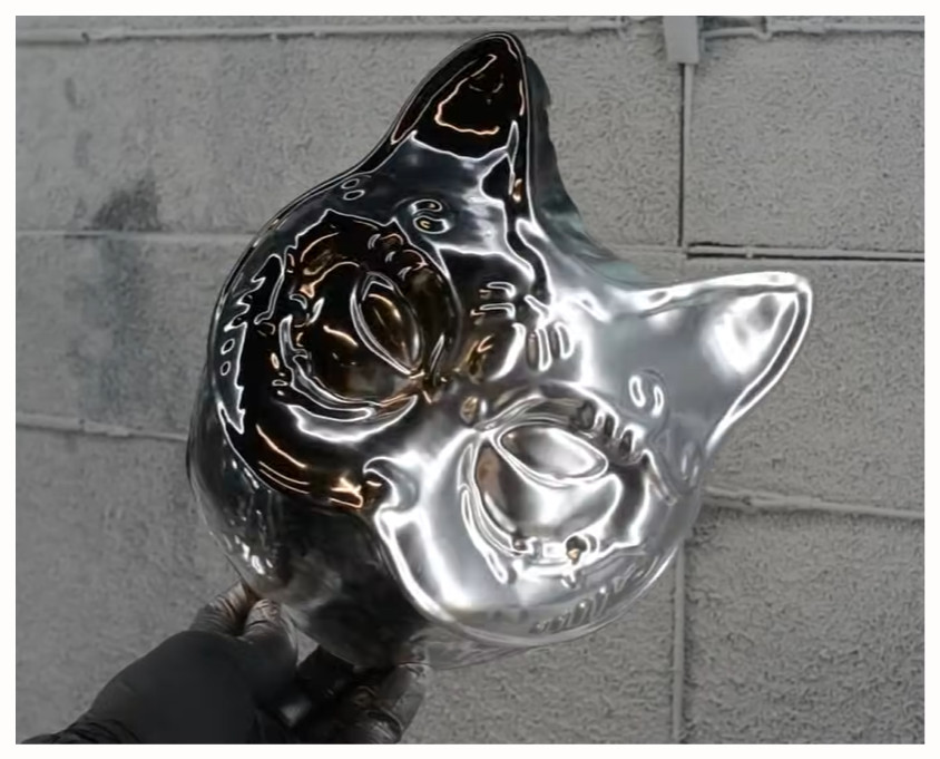 Chrome Metallic +Gloss Black Spray Paint Wheels Metal Fiberglass Smooth Custom