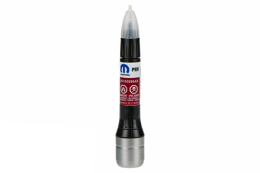 PRV PASSION RED TOUCH UP PAINT PEN & BRUSH WITH C/C JEEP DODGE CHRYSLER MOPAR