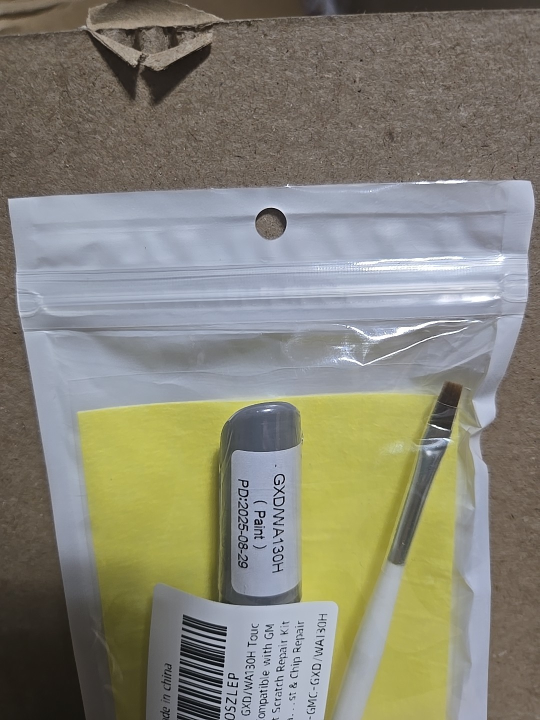 Sterling Metallic(GXD/WA130H) Touch Up Paint for GMC, Car Paint Scratch Repair