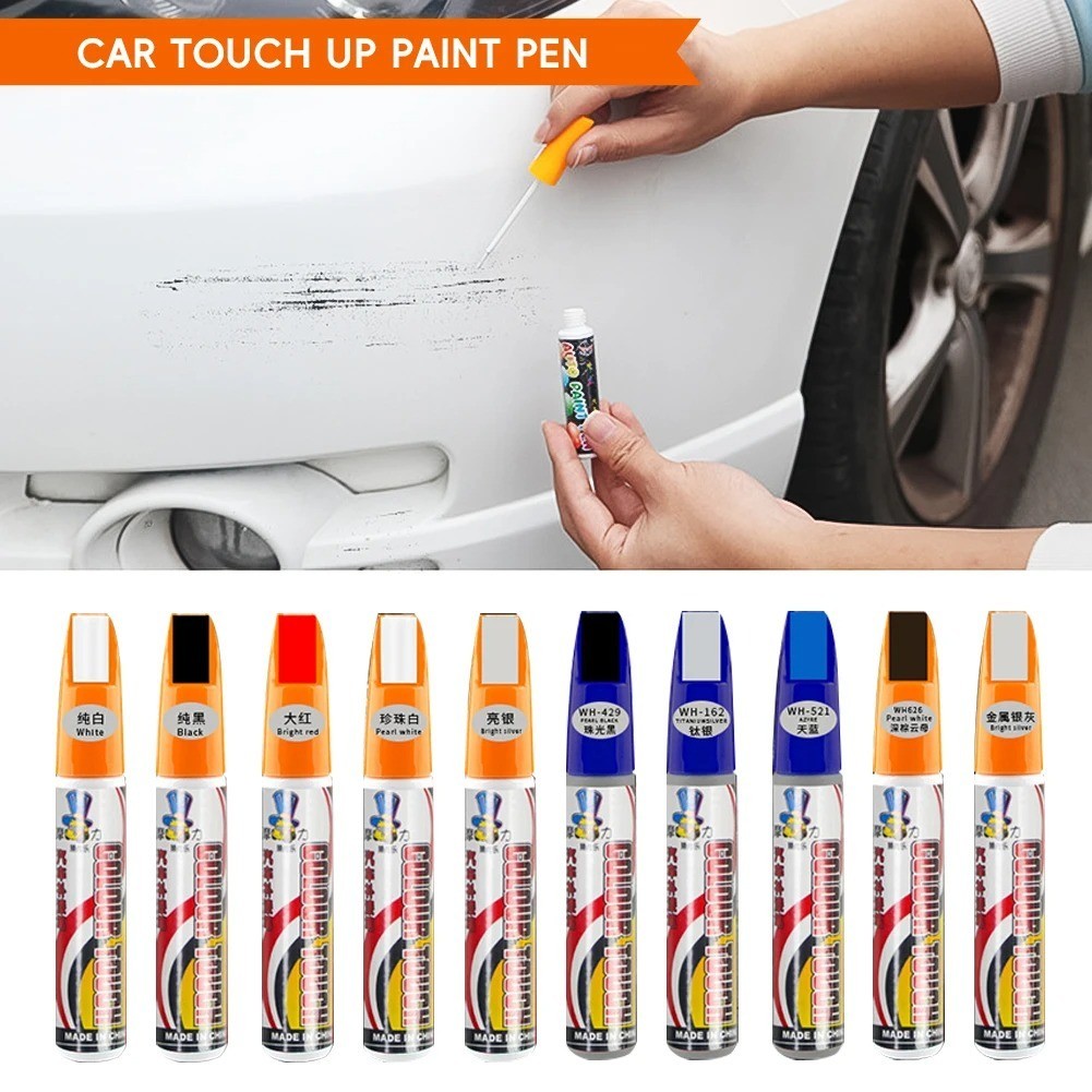 13 Colors – Car Touch Up Paint Pen/Brush Scratch Repair Marker Automotive Paint
