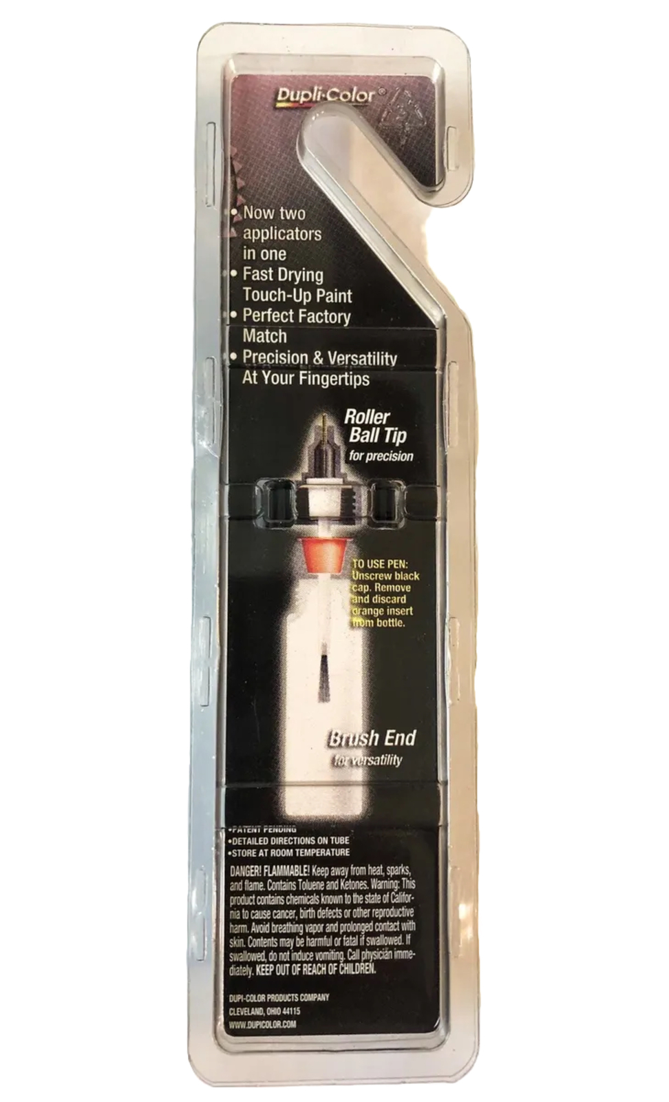 NEW Duplicolor 2in1 Touch Up Paint Scratch Fix 9L Y0 A9 FM 229 Ford Oxford White