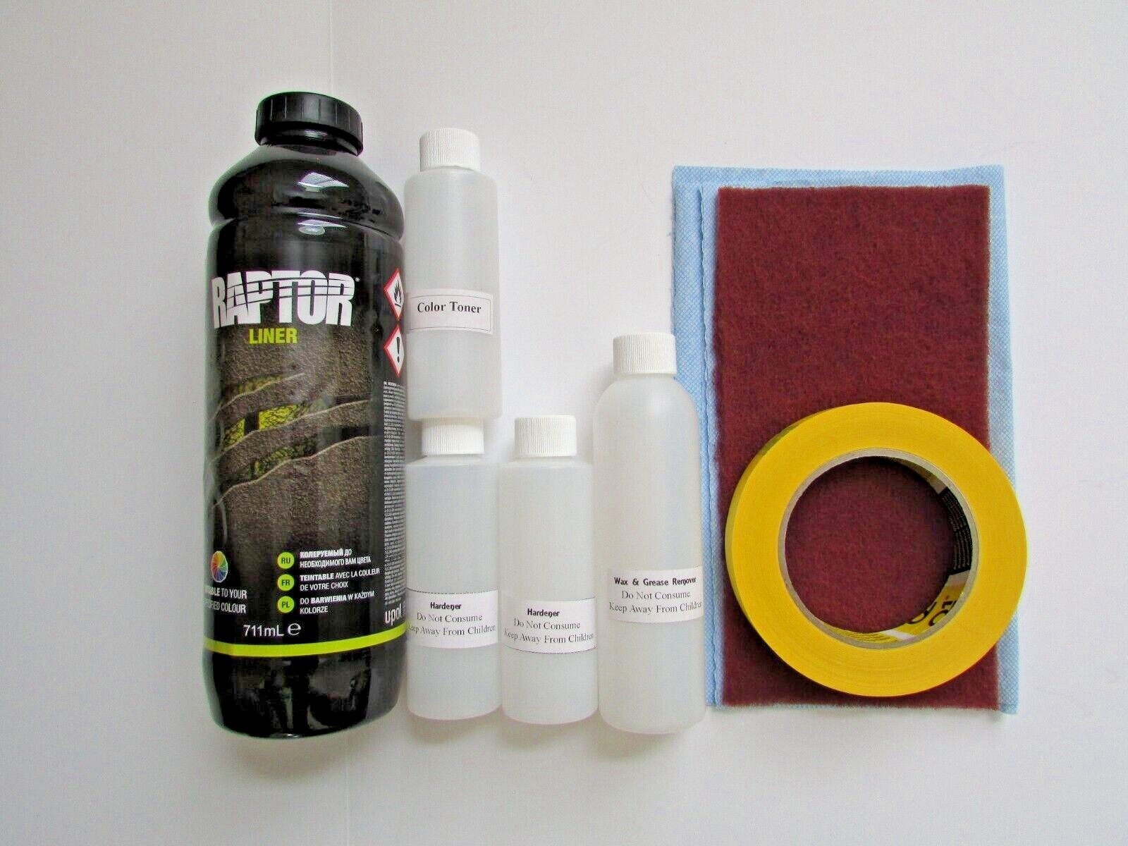 Upol Tinted 2K Bed Liner Anti-Corrosion Spray Kit For 2004 – 2008 Ford F150 F250
