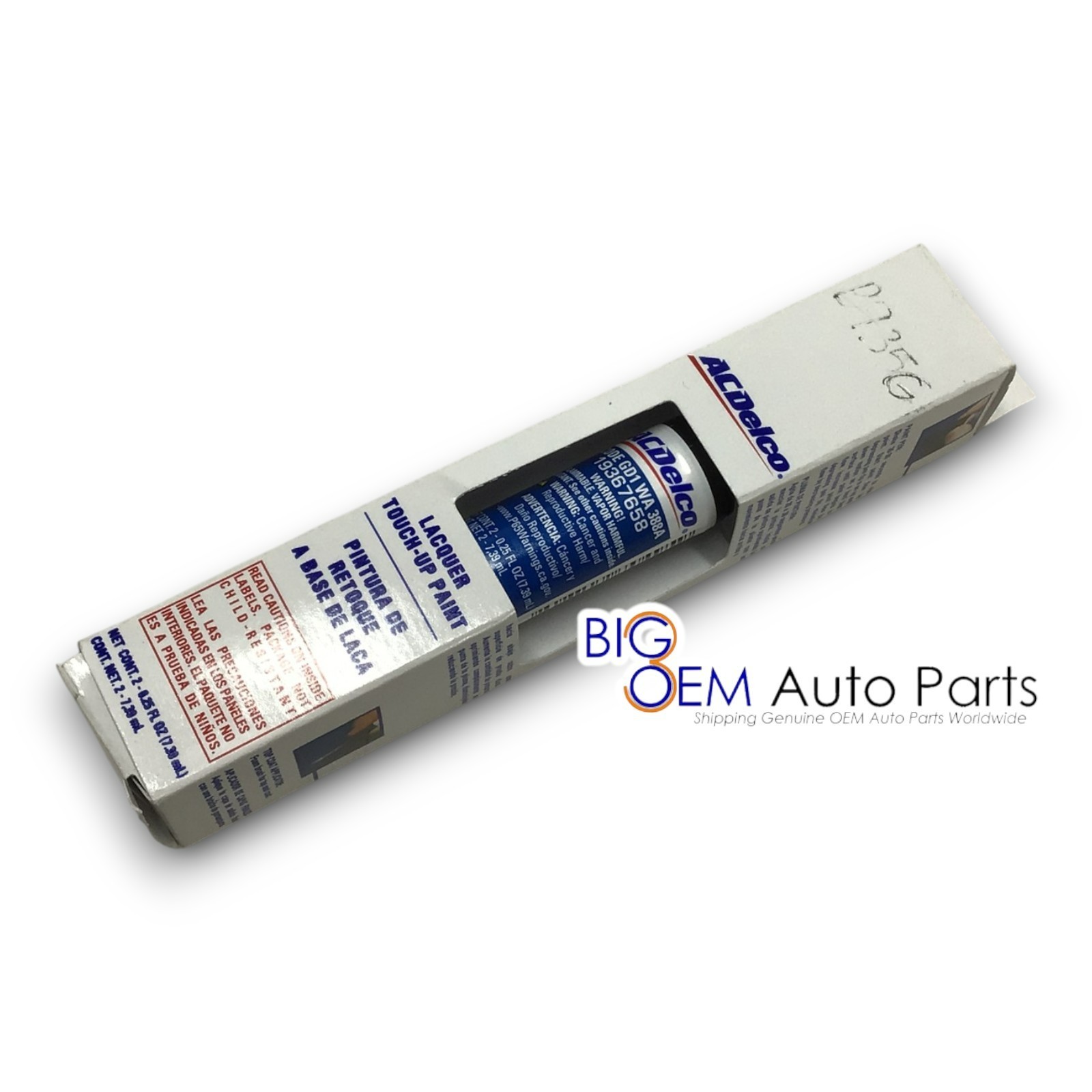new OEM ACDelco GM 4 In 1 Blue Me Away Metallic Lacquer Touch Up Paint WA388A